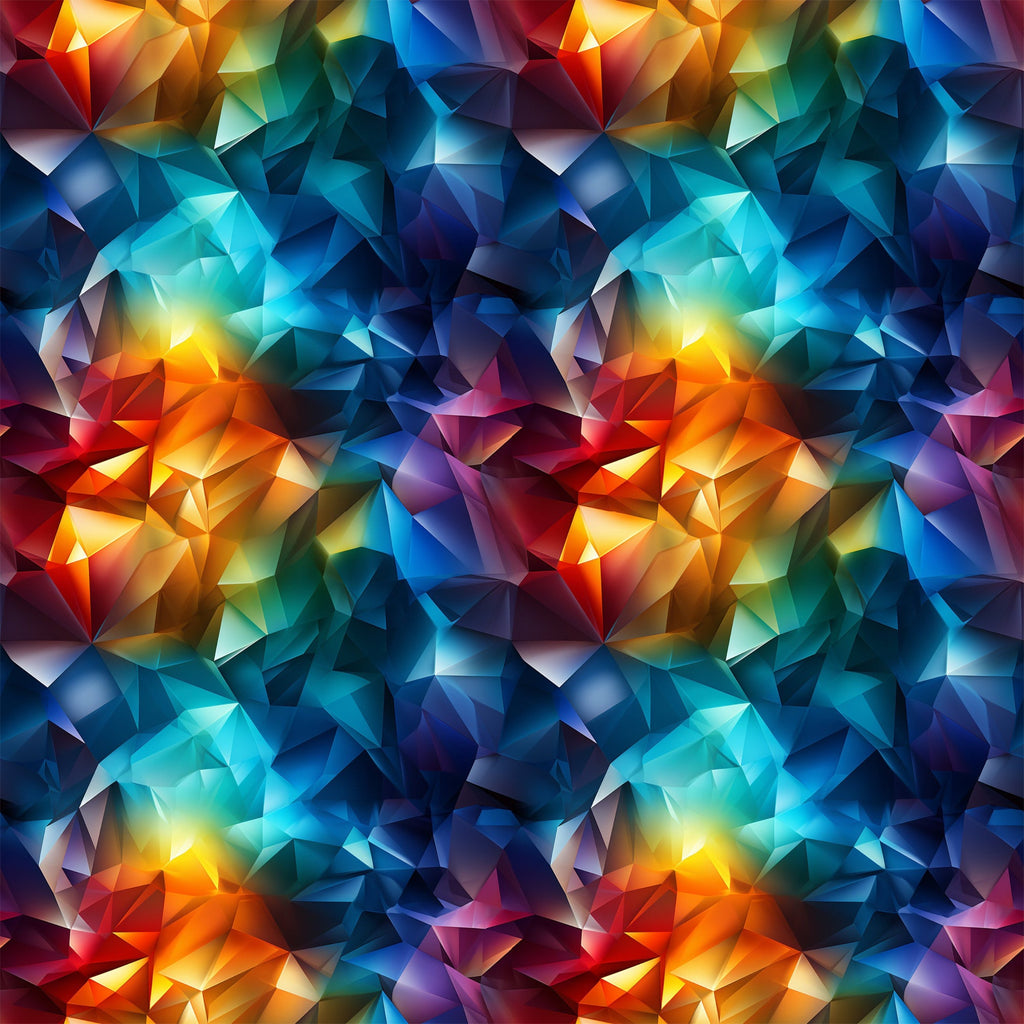 Liquid Prism Pattern 3 Minky Fabric