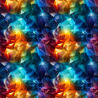 Liquid Prism Pattern 3 Minky Fabric