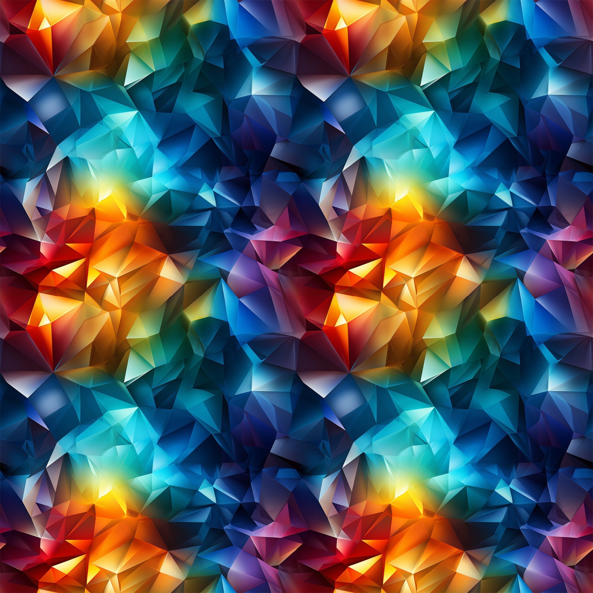 Liquid Prism Pattern 3 Minky Fabric