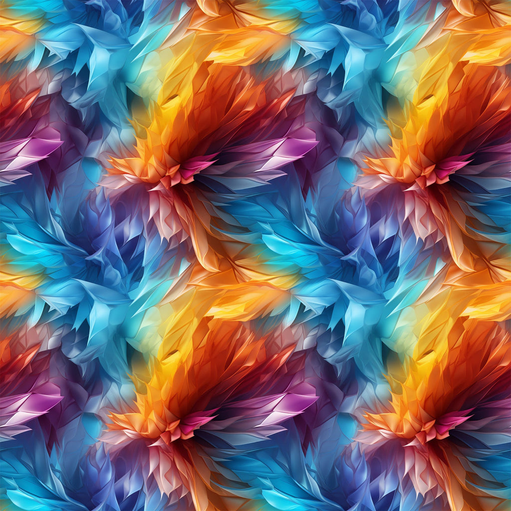 Liquid Prism Pattern 4 Minky Fabric