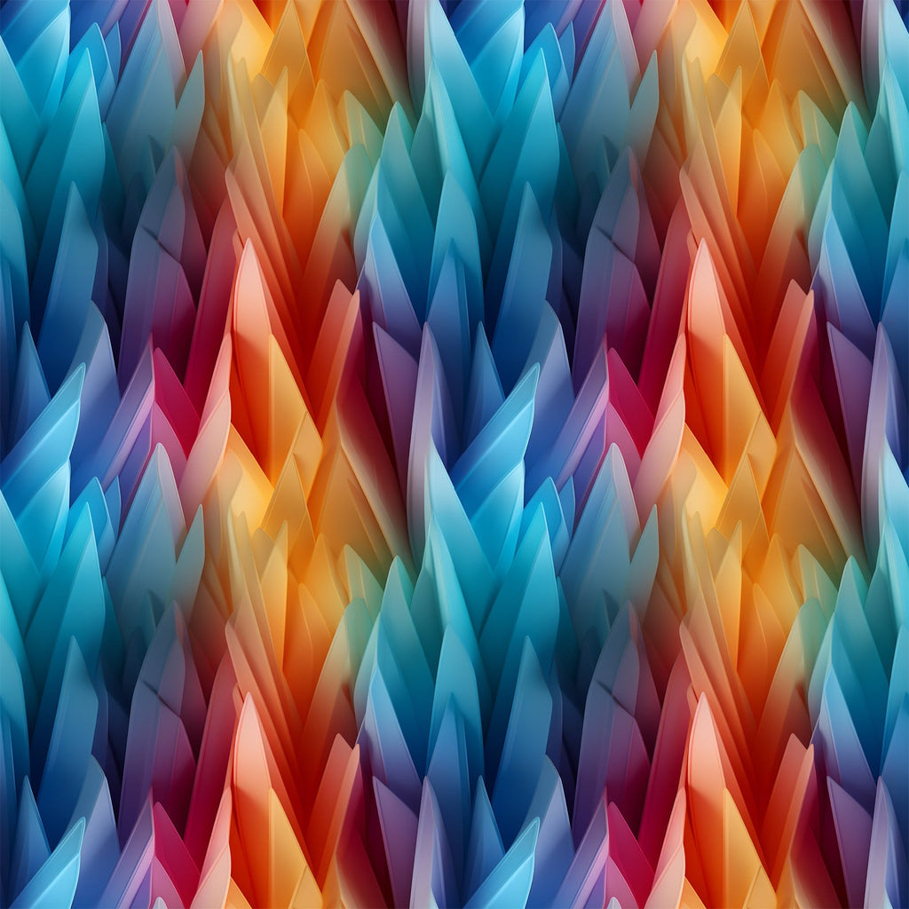 Liquid Prism Pattern 8 Minky Fabric