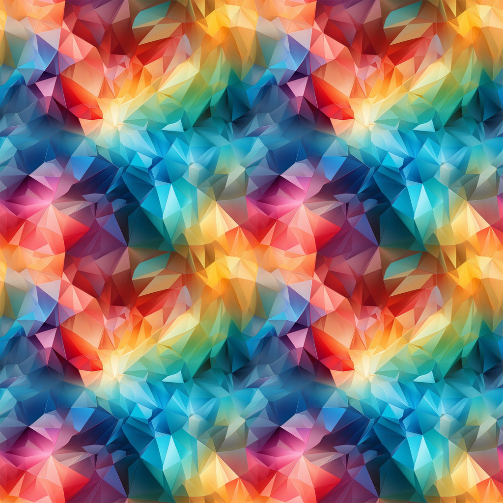 Liquid Prism Pattern 9 Minky Fabric