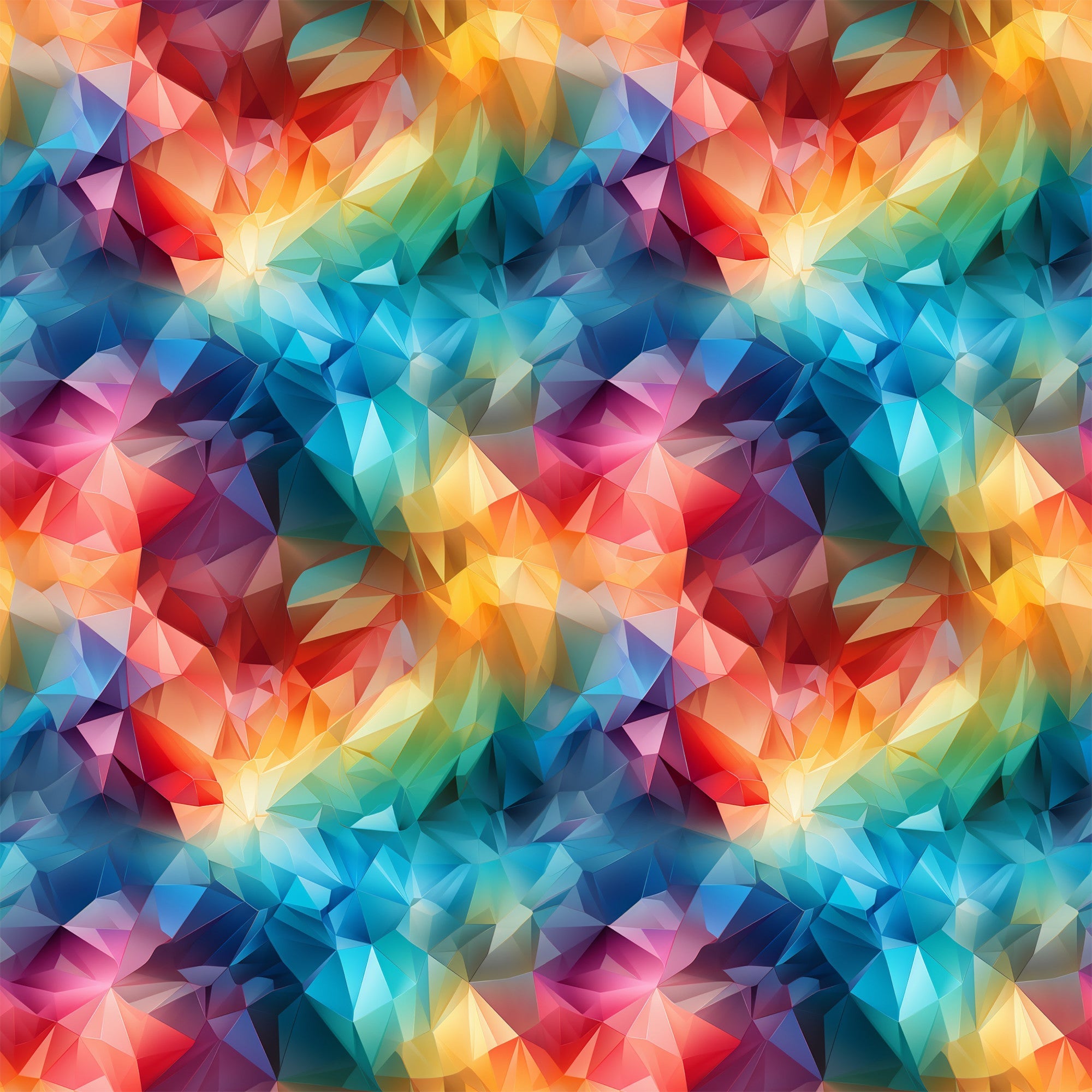 Liquid Prism Pattern 9 Minky Fabric
