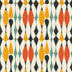 Atomic Diamonds Pattern 10 Minky Fabric
