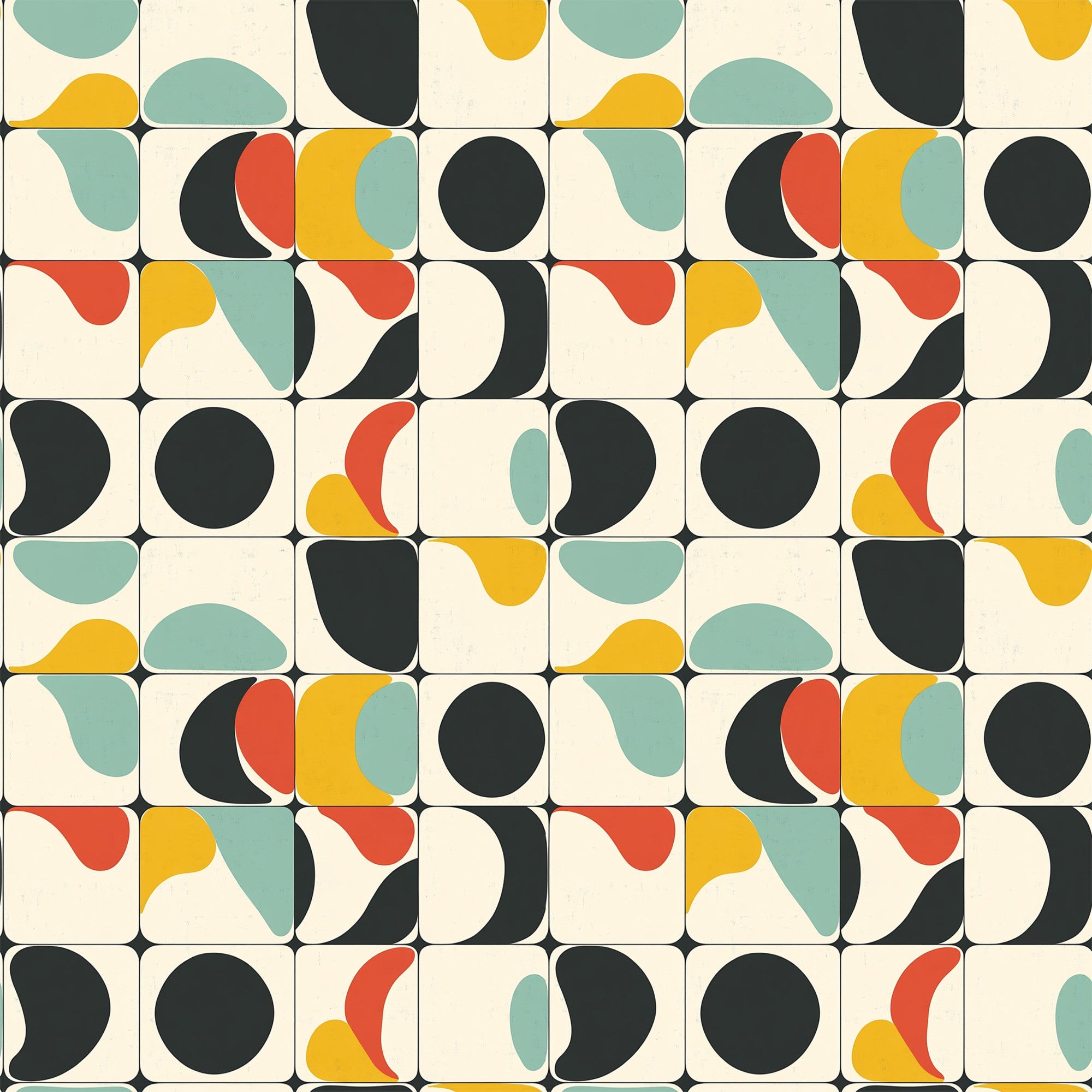 Atomic Diamonds Pattern 2 Minky Fabric