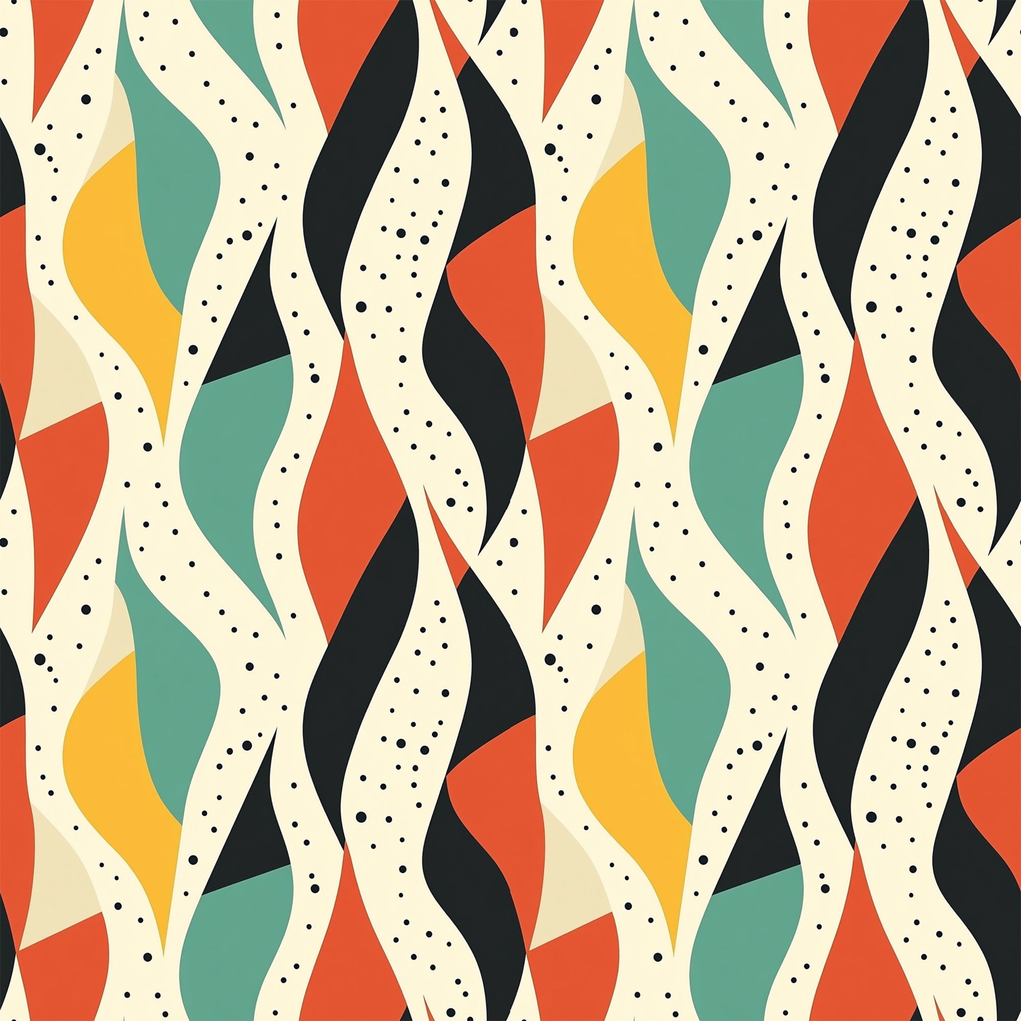 Atomic Diamonds Pattern 6 Minky Fabric