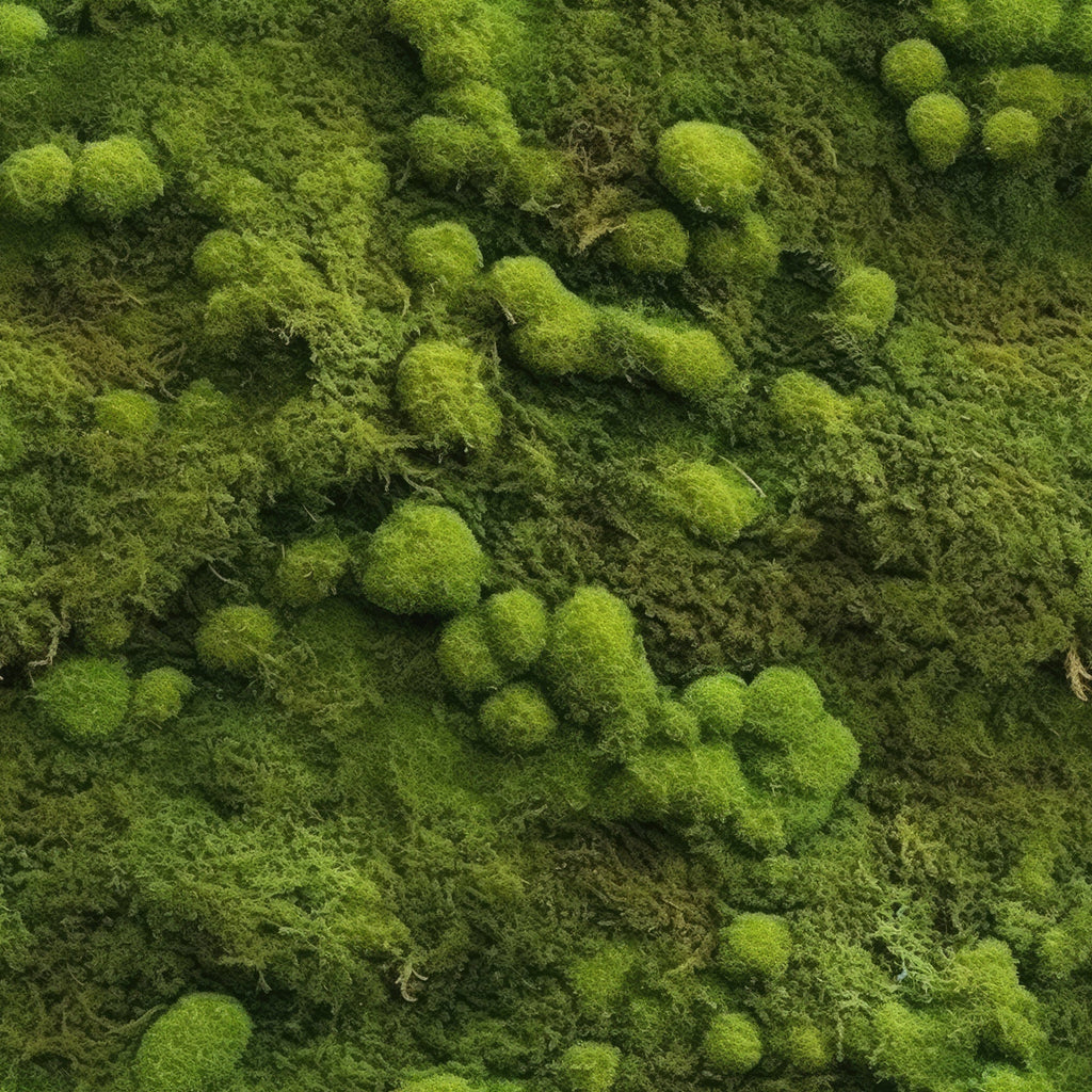 Moss Textures Pattern 10 Minky Fabric