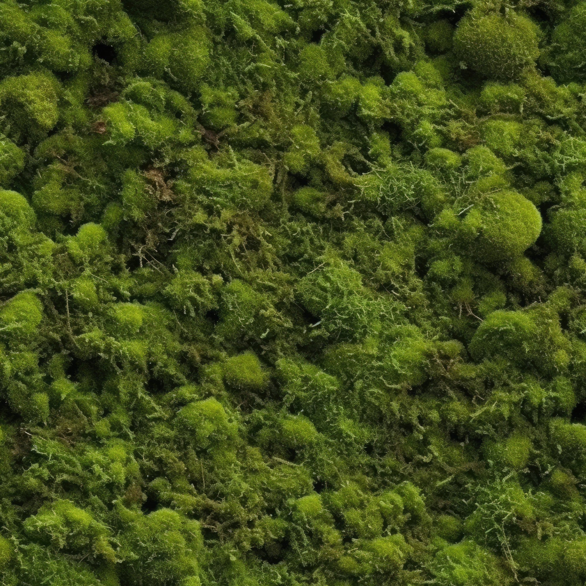 Moss Textures Pattern 12 Minky Fabric