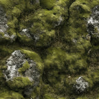 Moss Textures Pattern 5 Minky Fabric