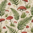 Etched Garden Toile Pattern 2 Minky Fabric