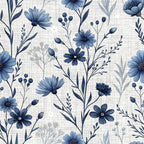 Etched Garden Toile Pattern 3 Minky Fabric
