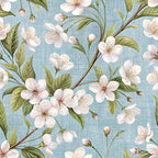 Etched Garden Toile Pattern 5 Minky Fabric