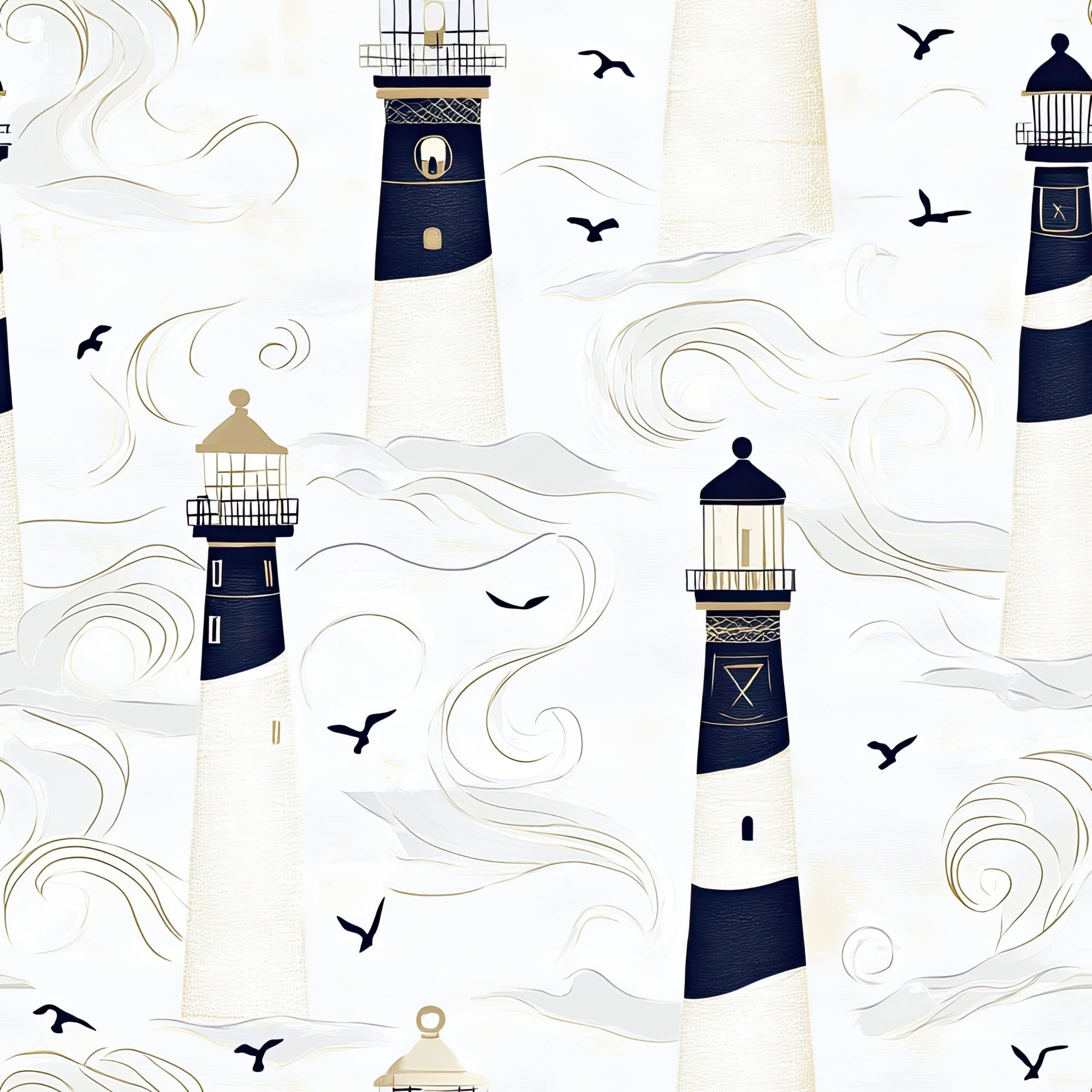 Gilded Depths Pattern 27 Minky Fabric