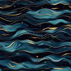 Gilded Depths Pattern 36 Minky Fabric