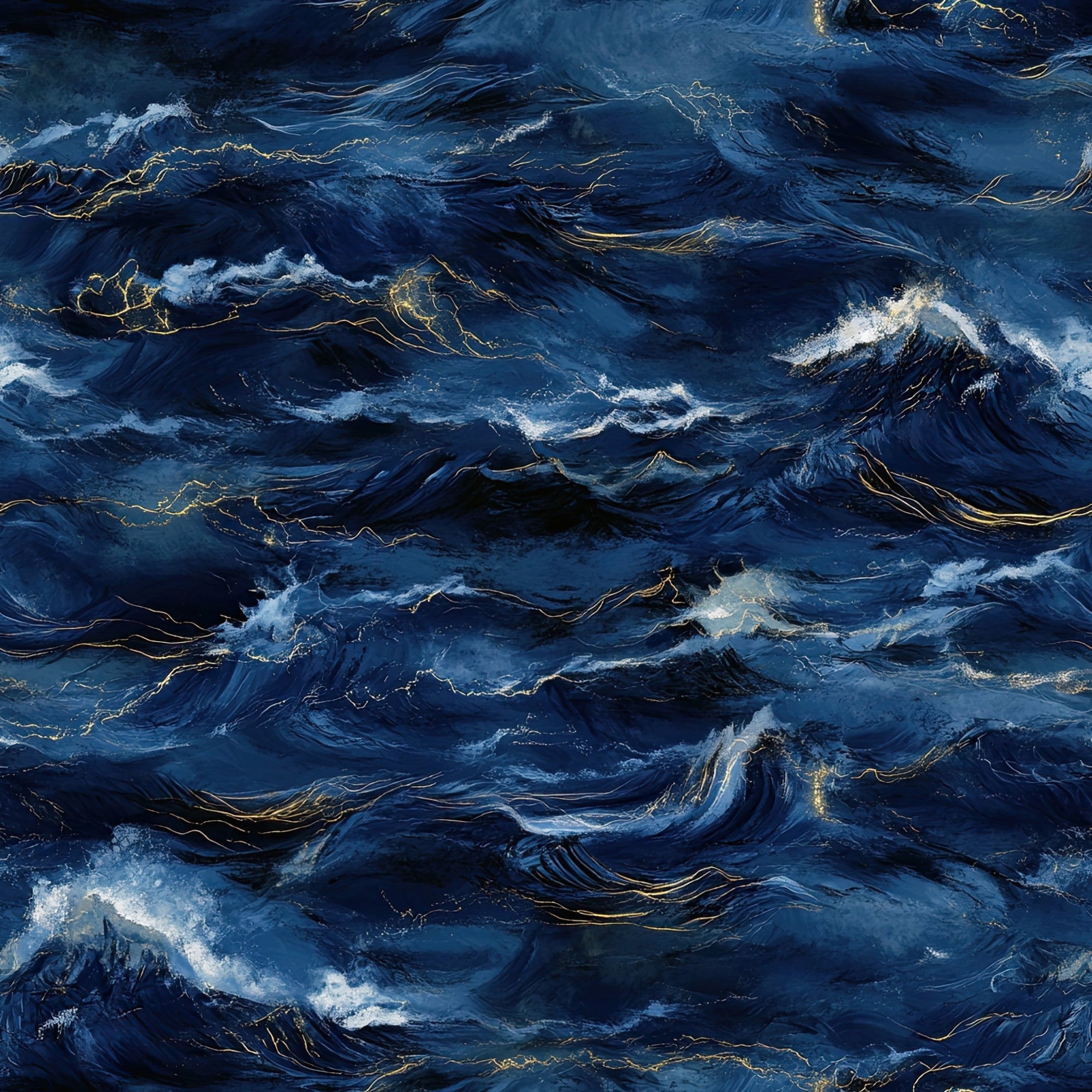 Gilded Depths Pattern 40 Minky Fabric