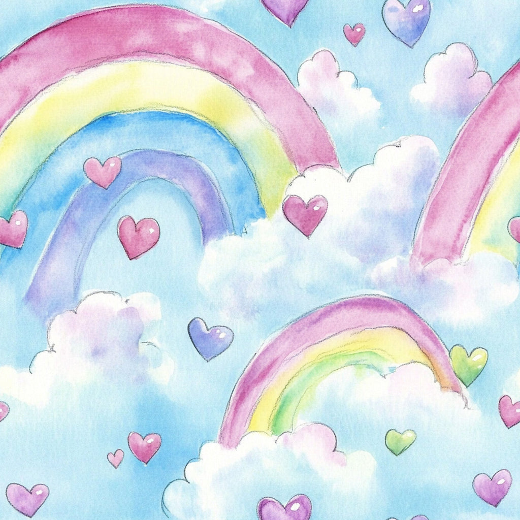 Pastel Sky Dreams Pattern 12 Minky Fabric
