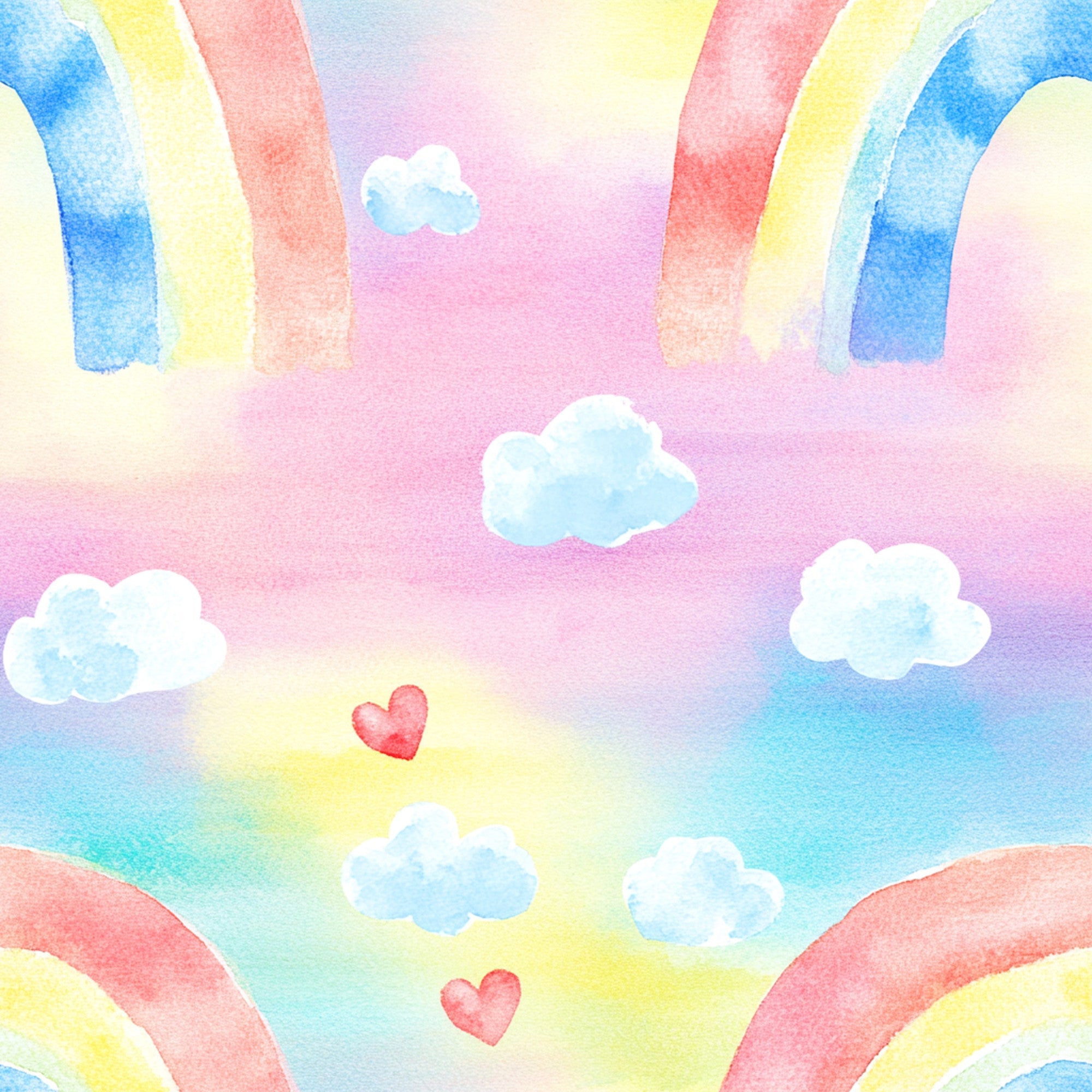 Pastel Sky Dreams Pattern 15 Minky Fabric