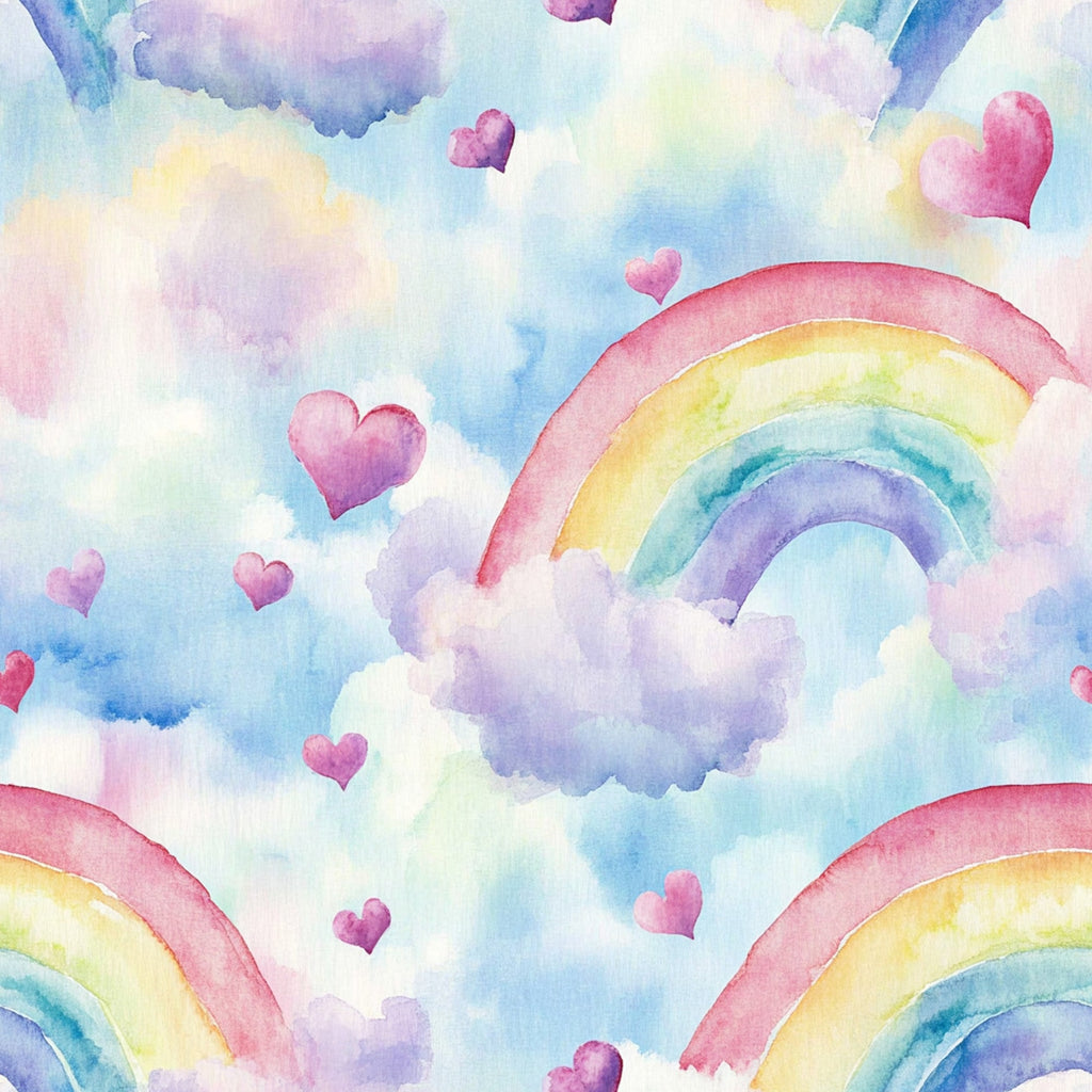 Pastel Sky Dreams Pattern 5 Minky Fabric