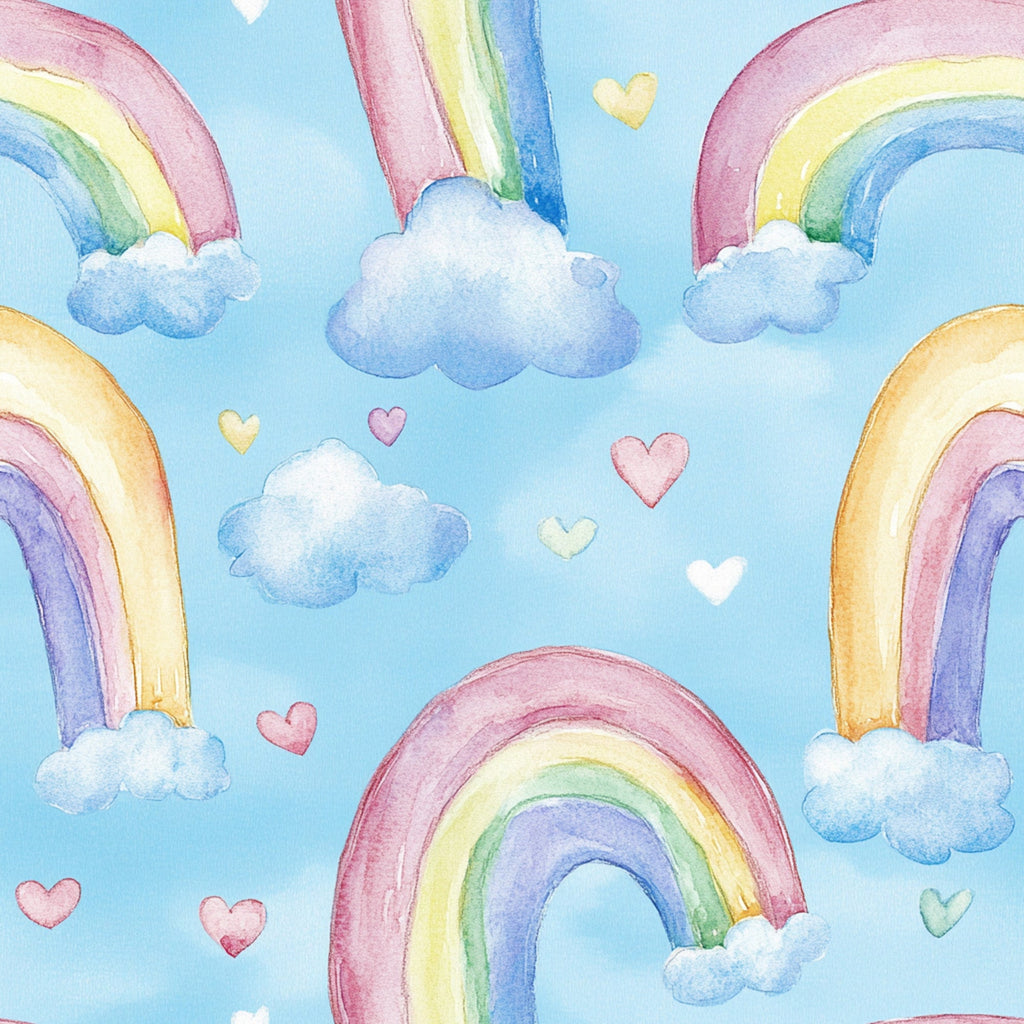 Pastel Sky Dreams Pattern 6 Minky Fabric