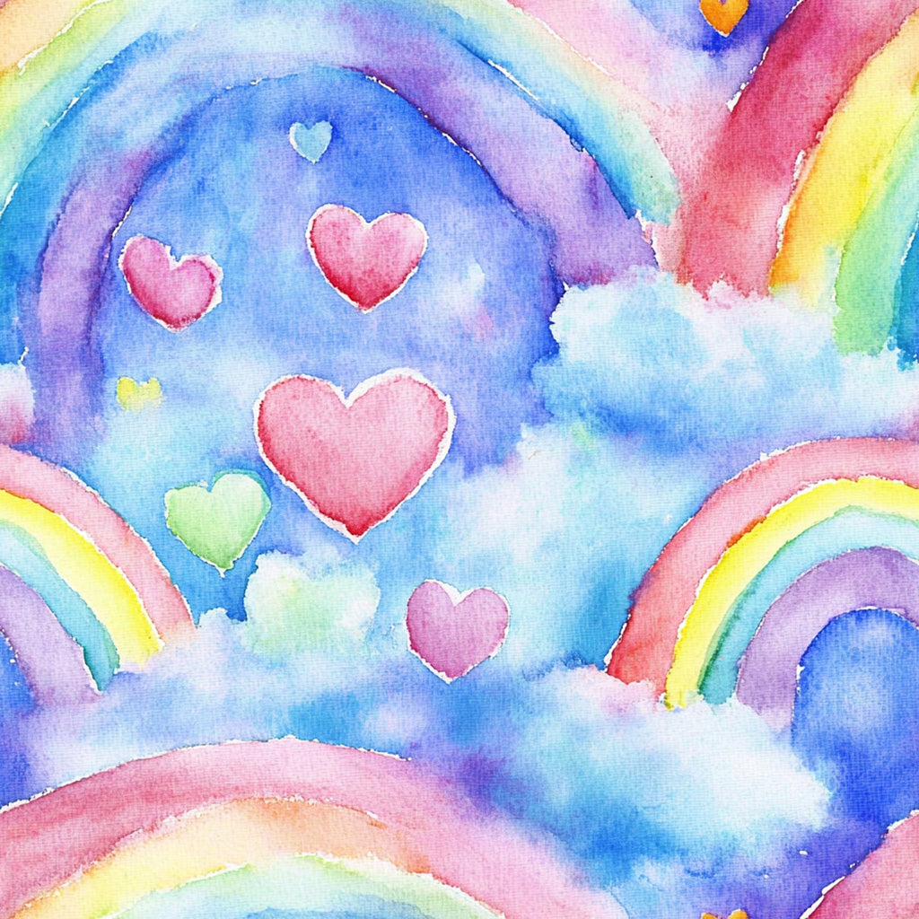 Pastel Sky Dreams Pattern 7 Minky Fabric
