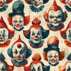Big Top Jesters Pattern 8 Minky Fabric