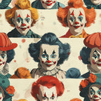 Big Top Jesters Pattern 9 Minky Fabric