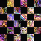 oyster shell, iridescent, marbled pattern, fluid swirls, purple, pink, gold, turquoise, green, peach, organic shapes, mother of pearl, lustrous, flowing design,, fabric panel, sea inspired, natural textures, jewel tones, abstract waves