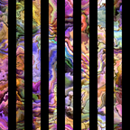 Marbled Opal Pattern 32 Minky Fabric