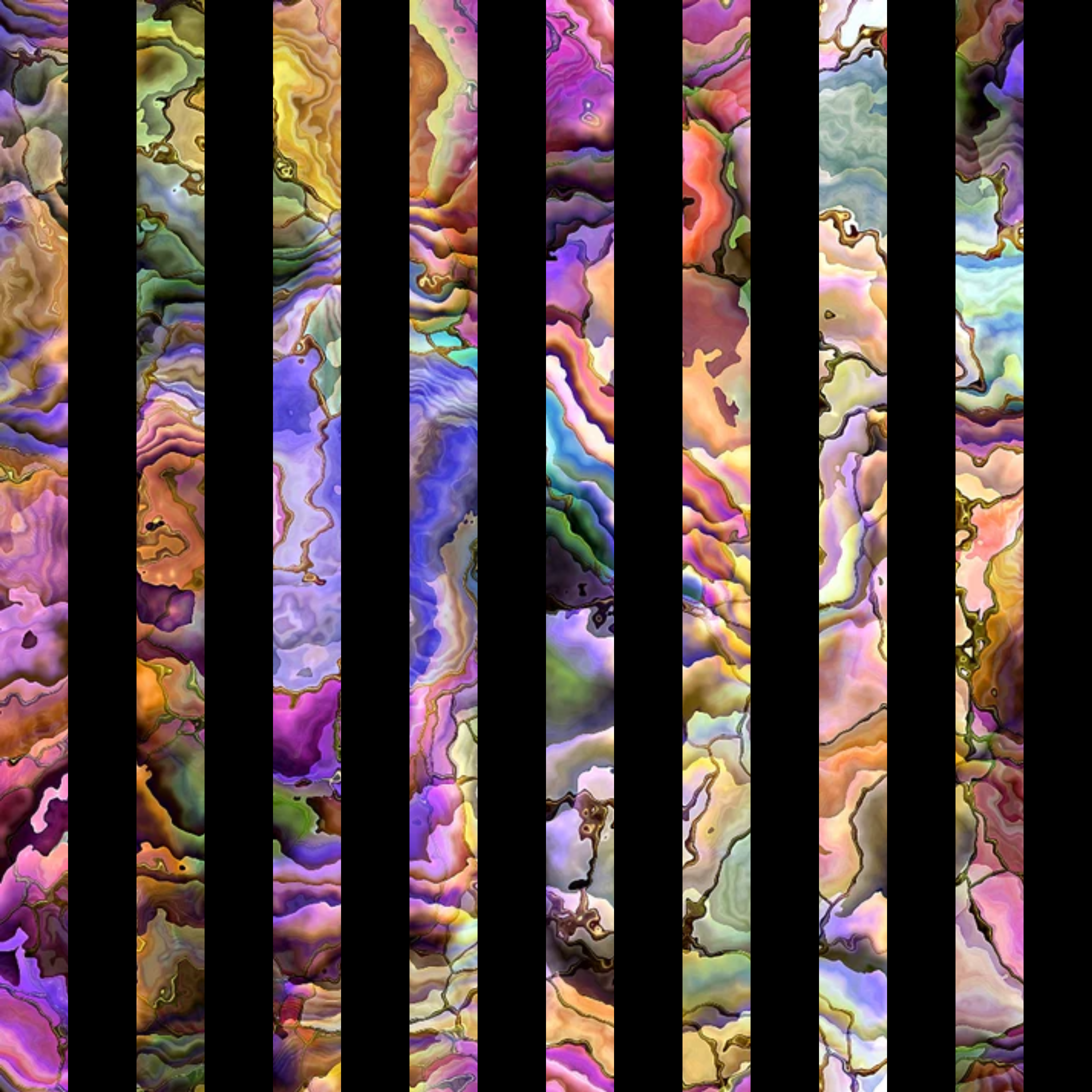 Oyster Shell Pattern 32 Quilting Cotton Fabric
