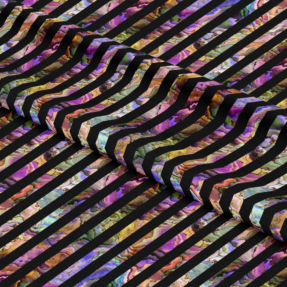 Oyster Shell Pattern 32 Quilting Cotton Fabric
