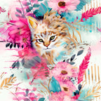 Gilded Menagerie Pattern 2 Minky Fabric