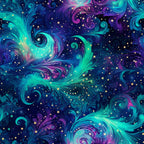 Nebula Swirls Pattern 11 Minky Fabric