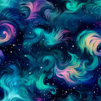 Nebula Swirls Pattern 5 Minky Fabric