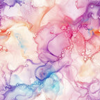 Watercolor Daydream Pattern 15 Minky Fabric