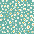 Pastel Daisy Pattern 10 Minky Fabric