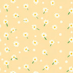 Pastel Daisy Pattern 7 Minky Fabric