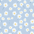 Pastel Daisy Pattern 9 Minky Fabric