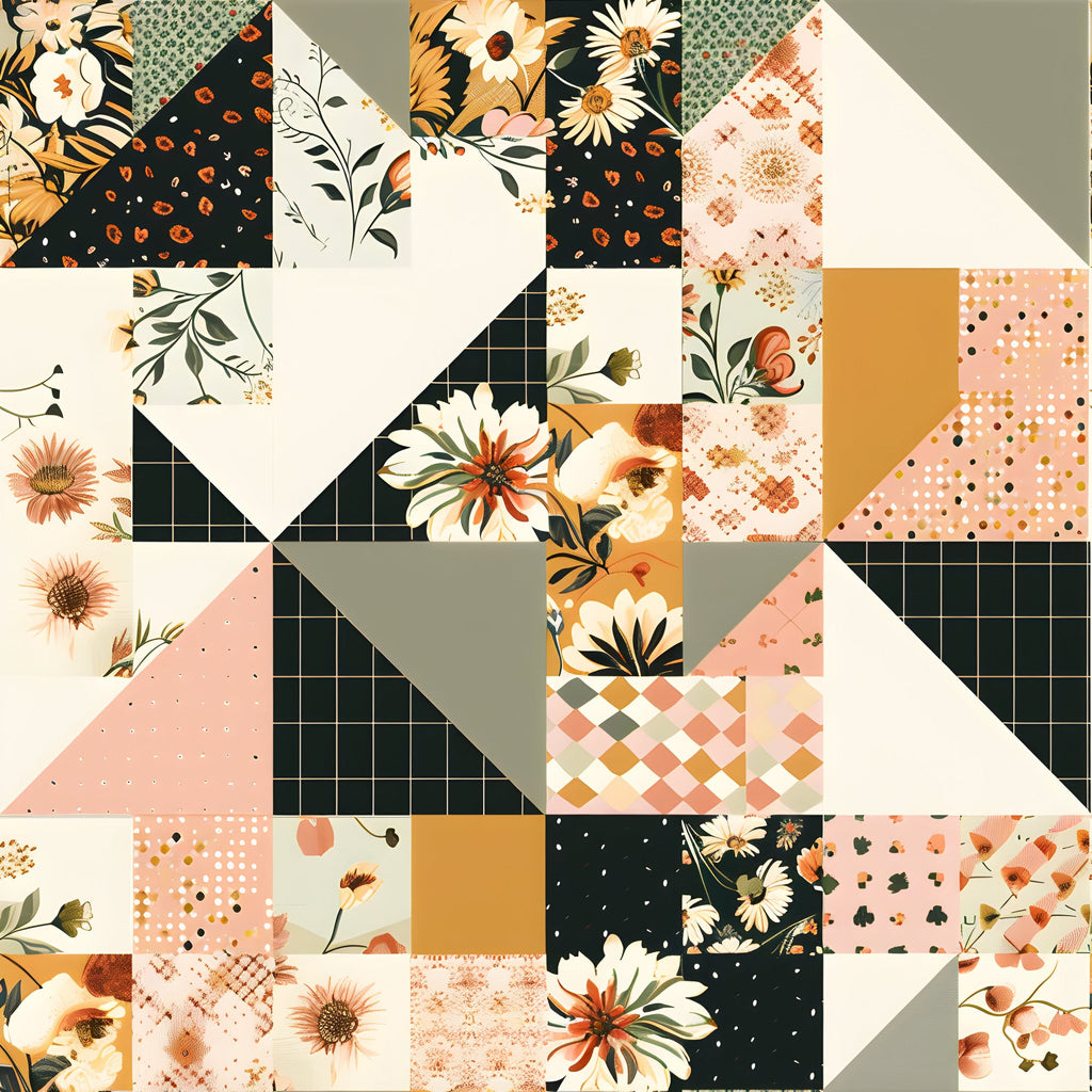 Prairie Blooms Pattern 7 Minky Fabric