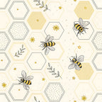 Honeycomb Harvest Pattern 12 Minky Fabric
