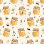Honeycomb Harvest Pattern 15 Minky Fabric