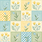 Stitched Meadow Pattern 3 Minky Fabric