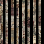 Heirloom Collage Pattern 20 Minky Fabric