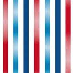 '- Patriotic July Pattern 18 Fabric - Stripes - Red - White - Blue - Cotton - Quilting - Yardage - Soft - Traditional - Premium