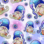 Patriotic Gnomes Pattern 8 Minky Fabric