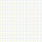 Grid paper with light blue vertical and horizontal lines intersecting at right angles, forming small squares.