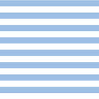 A pattern of evenly spaced horizontal blue and white stripes fills the image.
