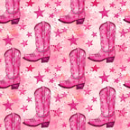 Rodeo Rose Pattern 10 Minky Fabric