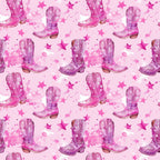 Rodeo Rose Pattern 13 Minky Fabric