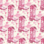 Rodeo Rose Pattern 14 Minky Fabric