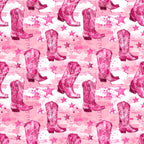Rodeo Rose Pattern 16 Minky Fabric